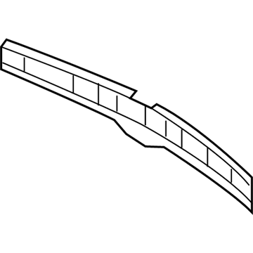 Lexus 58375-50040 Reinforcement, Body Lower Back Panel