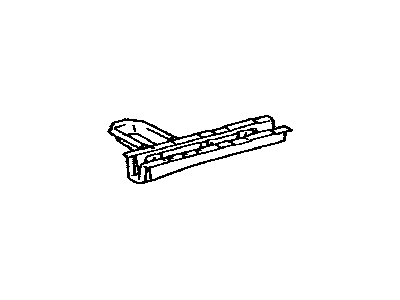 Lexus 58108-48010 Reinforcement, Front Floor Under, LH