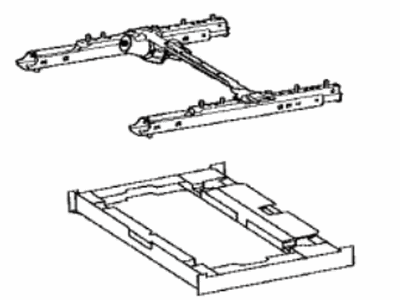 Lexus 72108-33020 Rail Sub-Assembly, Seat