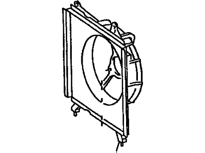 Lexus 16711-0A130 Shroud, Fan