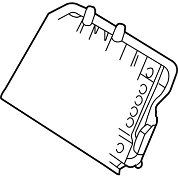 Lexus 79303-60110 Frame Sub-Assy, NO.3 Seat Back, RH