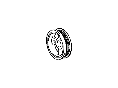 Lexus 13408-70012 PULLEY Sub-Assembly, CRA