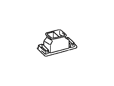 Lexus 55870-60010 Duct Assy, Heater To Register