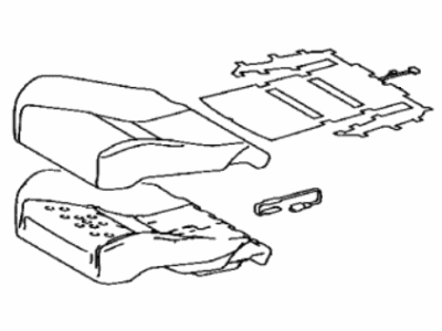 Lexus 71101-53530-20 Seat Sub-Assembly, FR RH