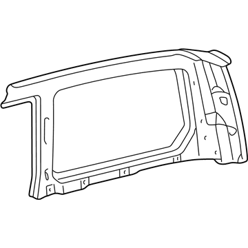 Lexus 61706-60860 Panel Sub-Assy, Roof Side, Inner LH