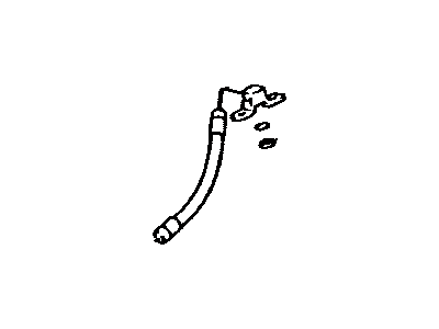 Lexus 49164-60010 Hose, Suspension Control Pressure, NO.4