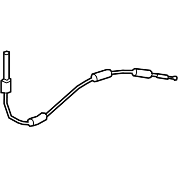 Lexus 69770-76031 Cable Assembly, RR Door