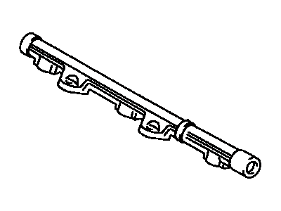 Lexus 23814-20021 Pipe Sub-Assy, Fuel Delivery