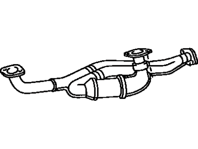 Lexus 17410-20310 Front Exhaust Pipe Assembly