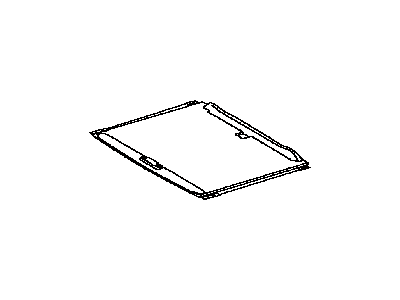 Lexus 63306-0E020-A0 Trim Sub-Assy, Sunshade