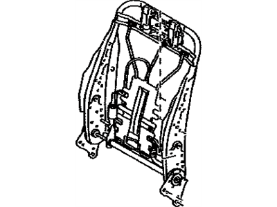 Lexus 71640-76110 Spring Assembly, Front Seat
