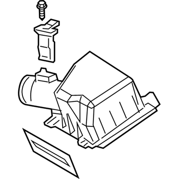 Lexus 17705-24350 Cap Sub-Assembly, Air Cl