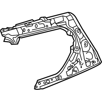 Lexus 61731-60331 Panel, Roof Side, Inner