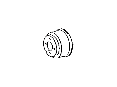 Lexus 16371-46020 PULLEY, Fan