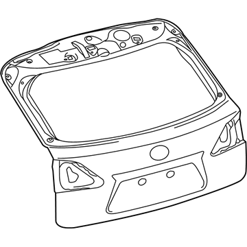 Lexus 67005-0E270 Panel Sub-Assy, Back Door