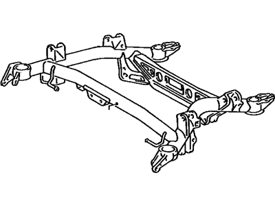 Lexus 51206-50030 Member Sub-Assy, Rear Suspension