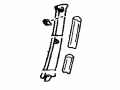 Lexus 62211-30400-A0 Garnish, Front Pillar, RH