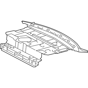 Lexus 64101-06440 Panel Sub-Assembly, UPR