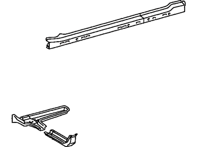 Lexus 57401-35907 Member Sub-Assy, Floor Side, Inner RH