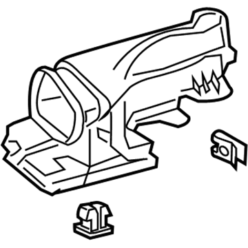 Lexus 53207-24050 Duct Sub-Assembly, Cool