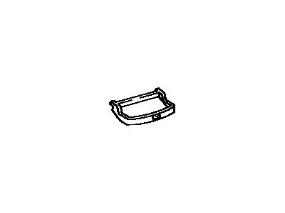 Lexus 76581-50010 Retainer, Back Window Outside Moulding