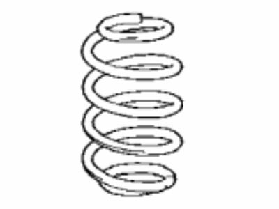 Lexus 48231-06C00 SPRING, COIL, RR