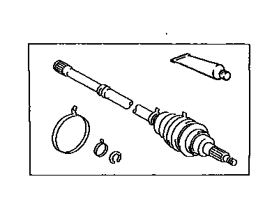 Lexus 42370-49056 Shaft Assembly,Rear Drive