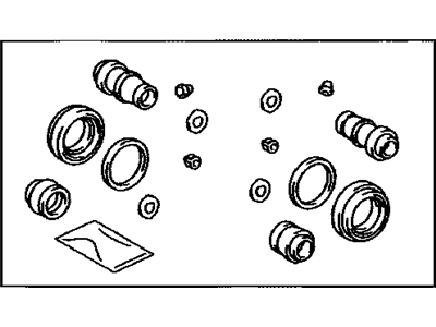 Lexus 04479-22150 Cylinder Kit, Disc Brake, Rear