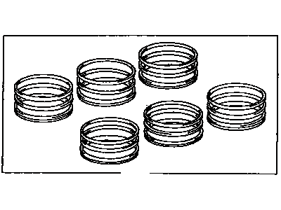 Lexus 13011-0A020 Ring Set, Piston