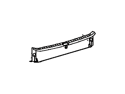 Lexus 58387-75010 Plate, Rear Floor Finish