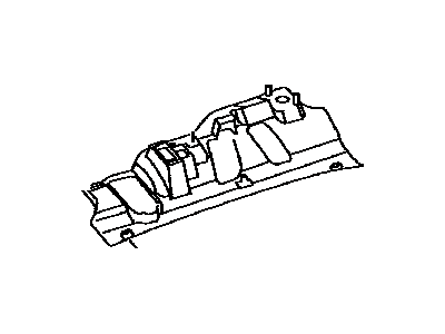 Lexus 55641-50130 Cover Sub-Assy, Instrument Panel Under, NO.1