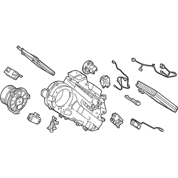 Lexus 87030-60230 Unit Assembly, Cooling