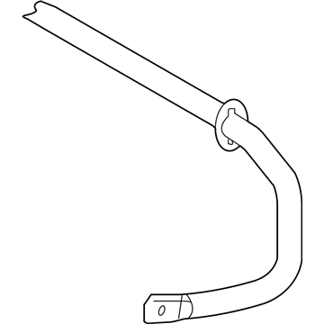 Lexus 48812-76040 Bar, STABILIZER, RR