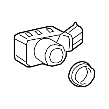 Lexus 89341-06070-C3 Sensor, Ultrasonic