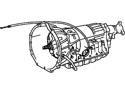 Lexus 35000-24300 Transmission Assembly