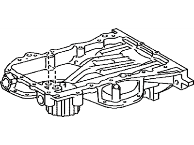 Lexus 12101-31130 Pan Sub-Assy, Oil