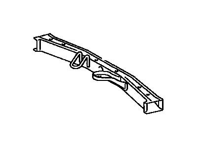 Lexus 51209-35210 Crossmember Sub-Assy, Frame, Rear