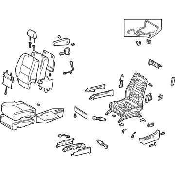 Lexus 71200-6C452-B0 Seat Assy, Front LH