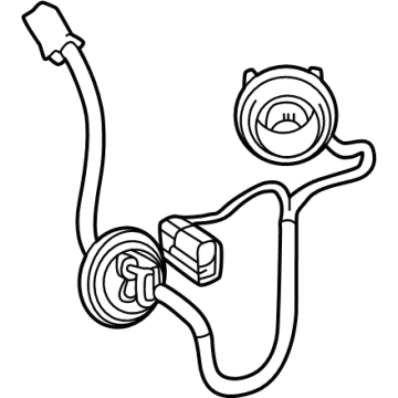 Lexus 81555-78180 SOCKET & WIRE, RR CO