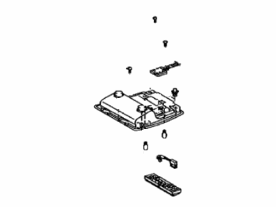 Lexus 81260-60780-A0 Lamp Assy, Map