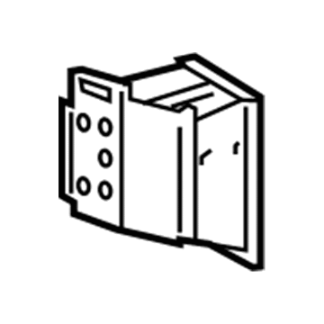 Lexus 57208-06020 SPACER Sub-Assembly, Front