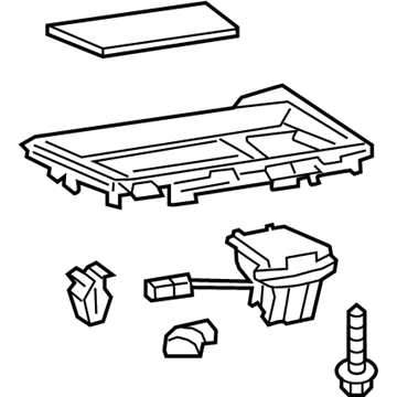 Lexus 58813-76020 Box Console UPR