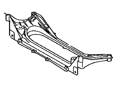 Lexus 51201-30130 Crossmember Sub-Assy, Front Suspension