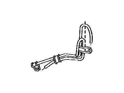 Lexus 32907-60251 Tube Sub-Assy, Oil Cooler