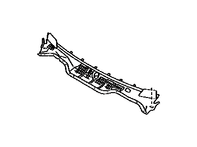 Lexus 55708-50030 Louver Sub-Assy, Cowl Top Ventilator