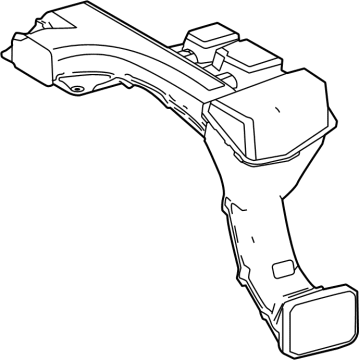 Lexus 17750-24010 INLET ASSY, AIR CLEA