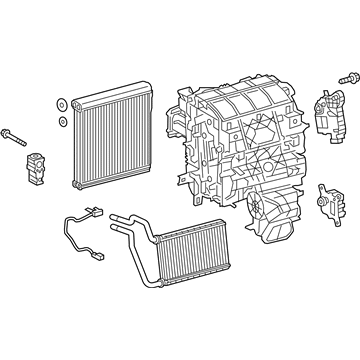 Lexus 87050-78130 Radiator Assembly, Air C