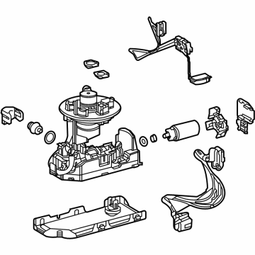 Lexus 77020-42251 Tube Assembly, Fuel SUCT