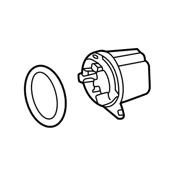 Lexus 8116A-53A00 Unit, HEADLAMP Clear