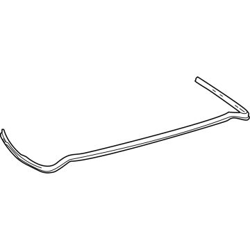 Lexus 64922-11010 WEATHERSTRIP, TONNEA